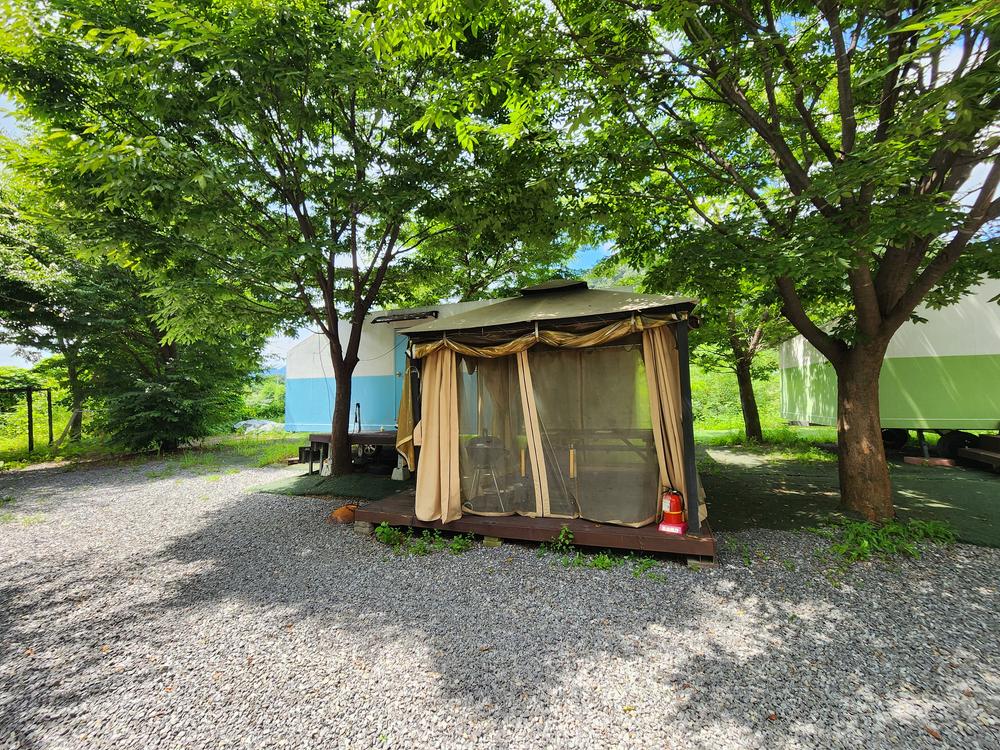 포천 글램파크 글램핑 카라반