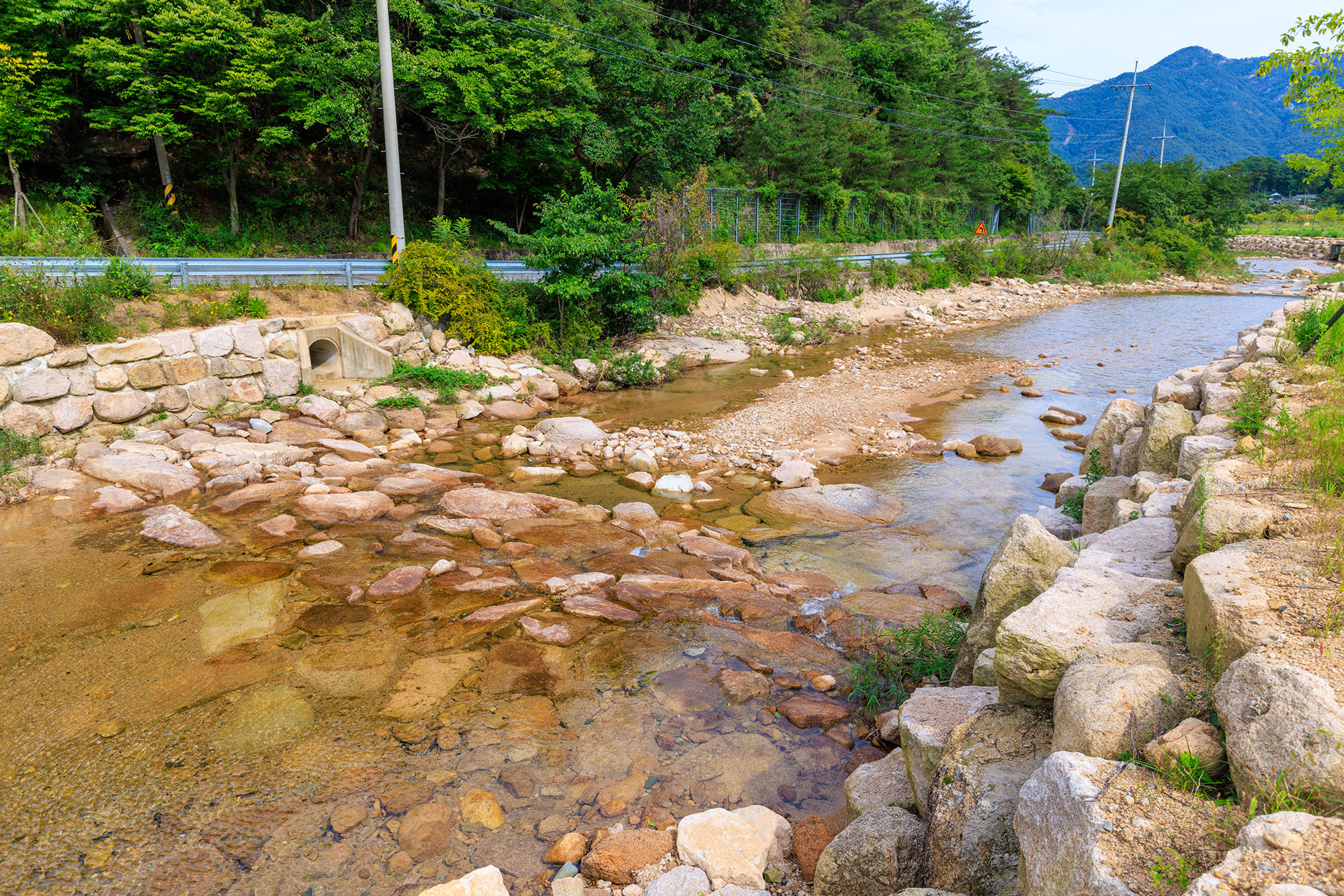 속리산 시어동 캠핑장