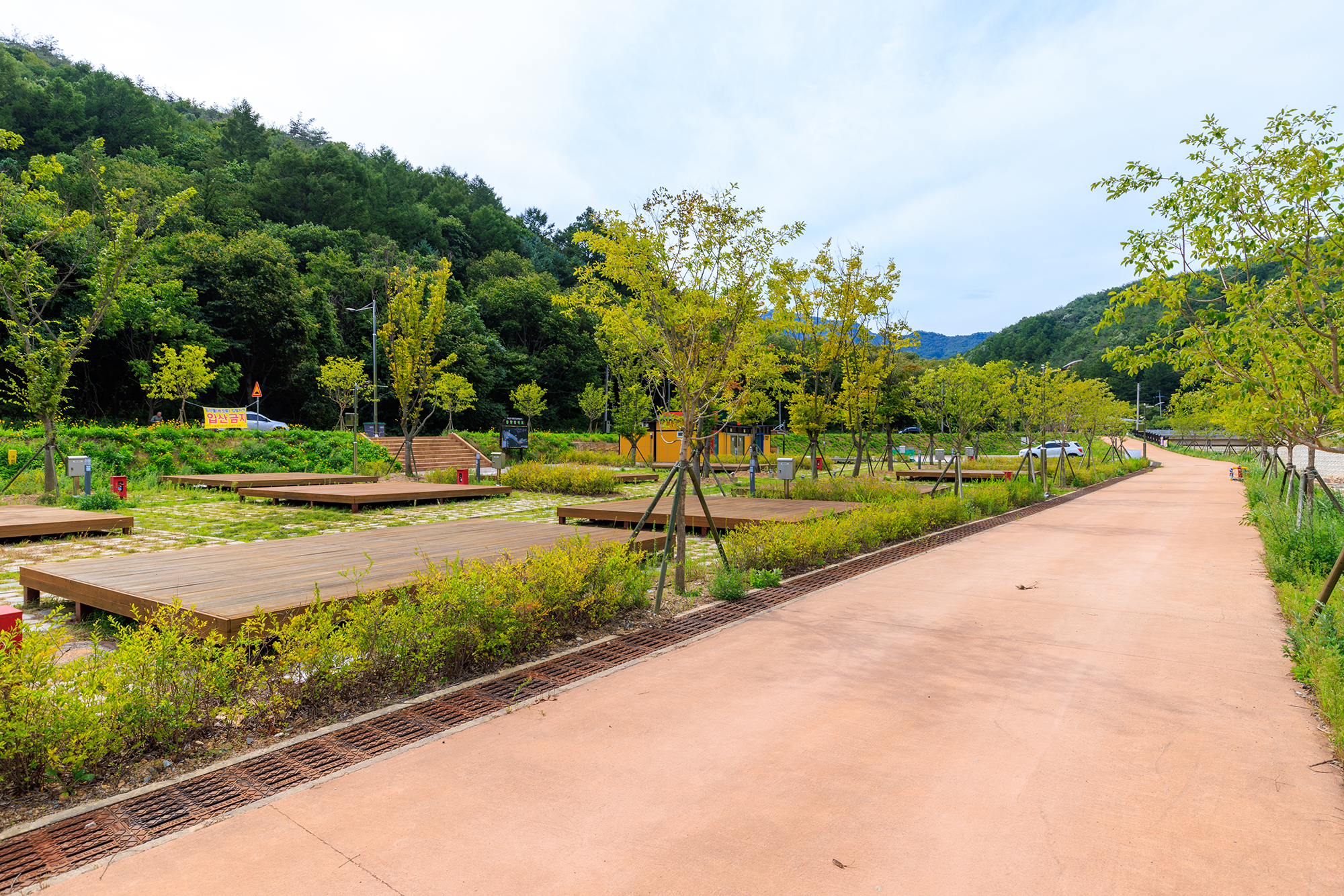 속리산 시어동 캠핑장
