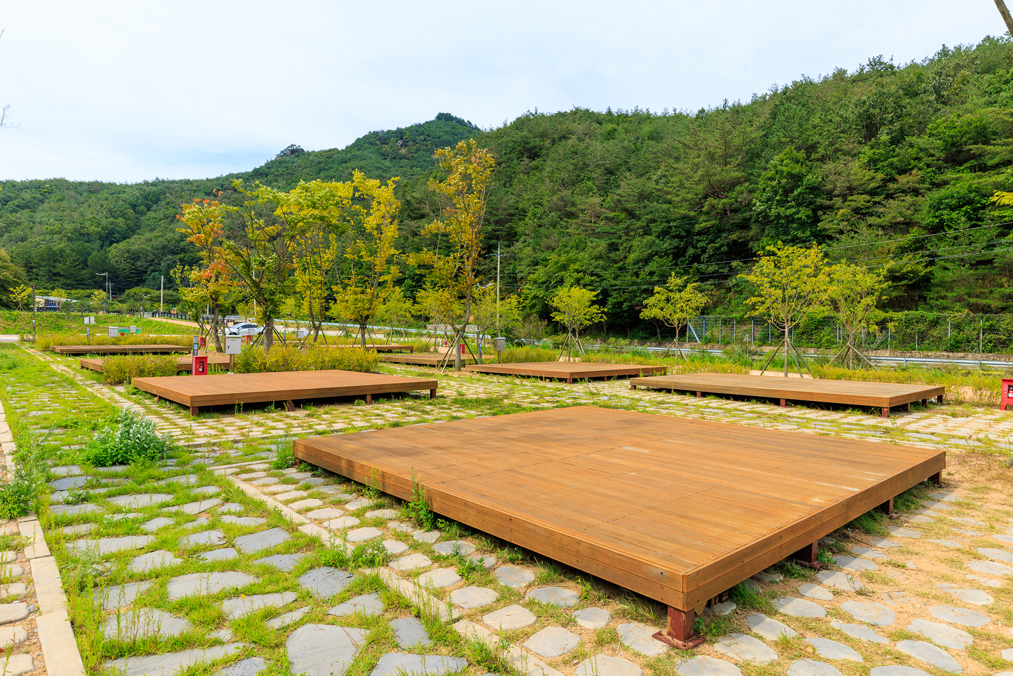 속리산 시어동 캠핑장