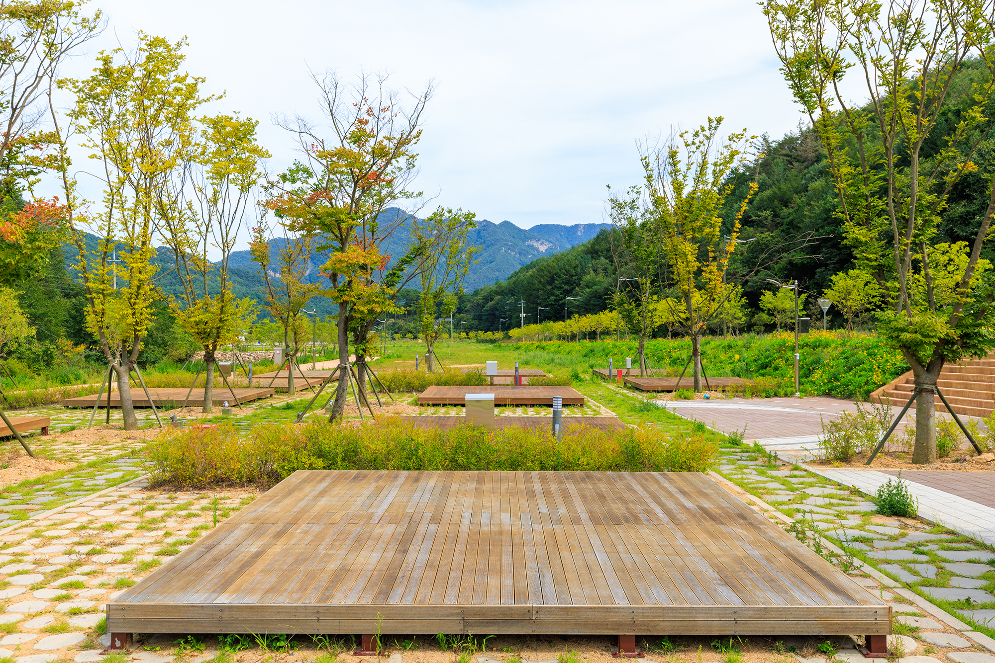 속리산 시어동 캠핑장