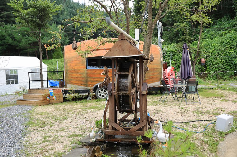 가평 글램핑 사그막 끝마을