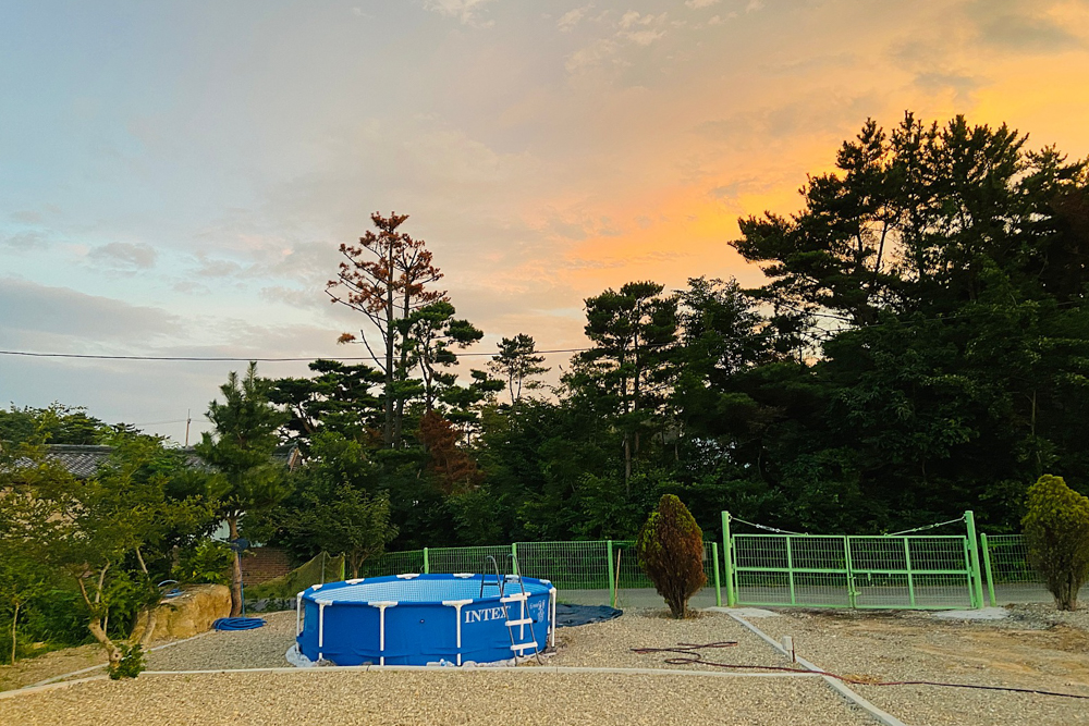 산바다 캠핑장