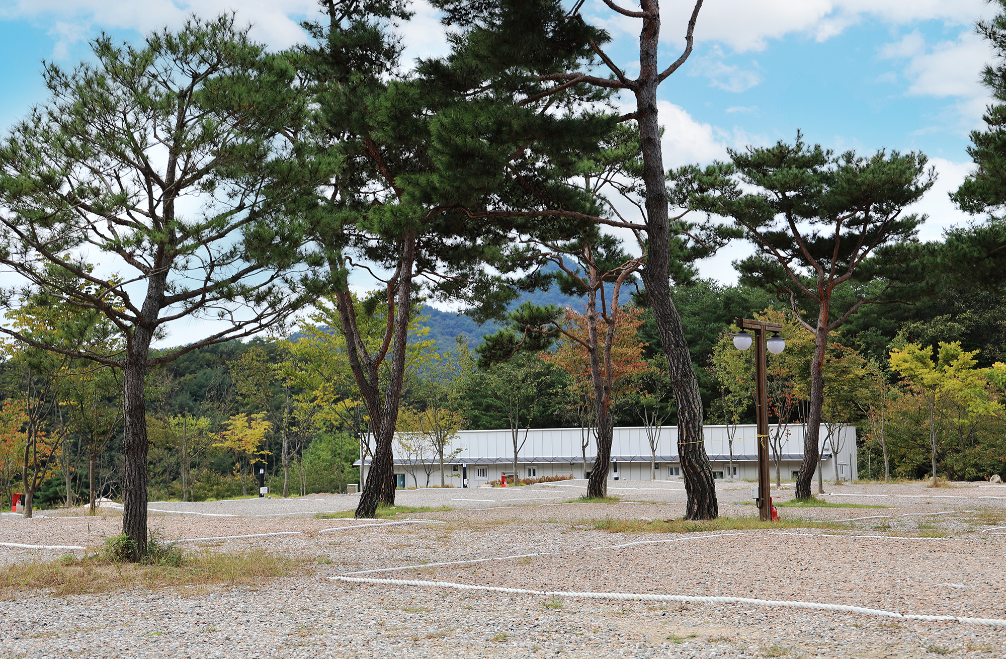 용화산테마파크 캠핑장