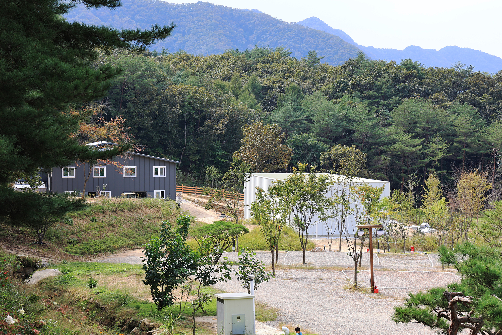 용화산테마파크 캠핑장