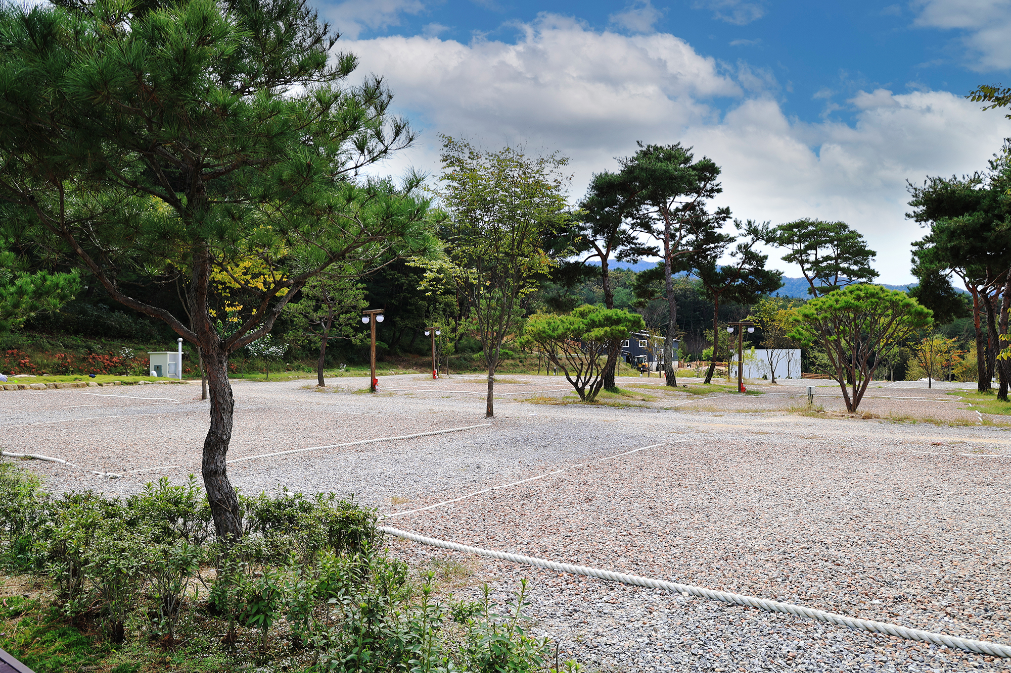 용화산테마파크 캠핑장