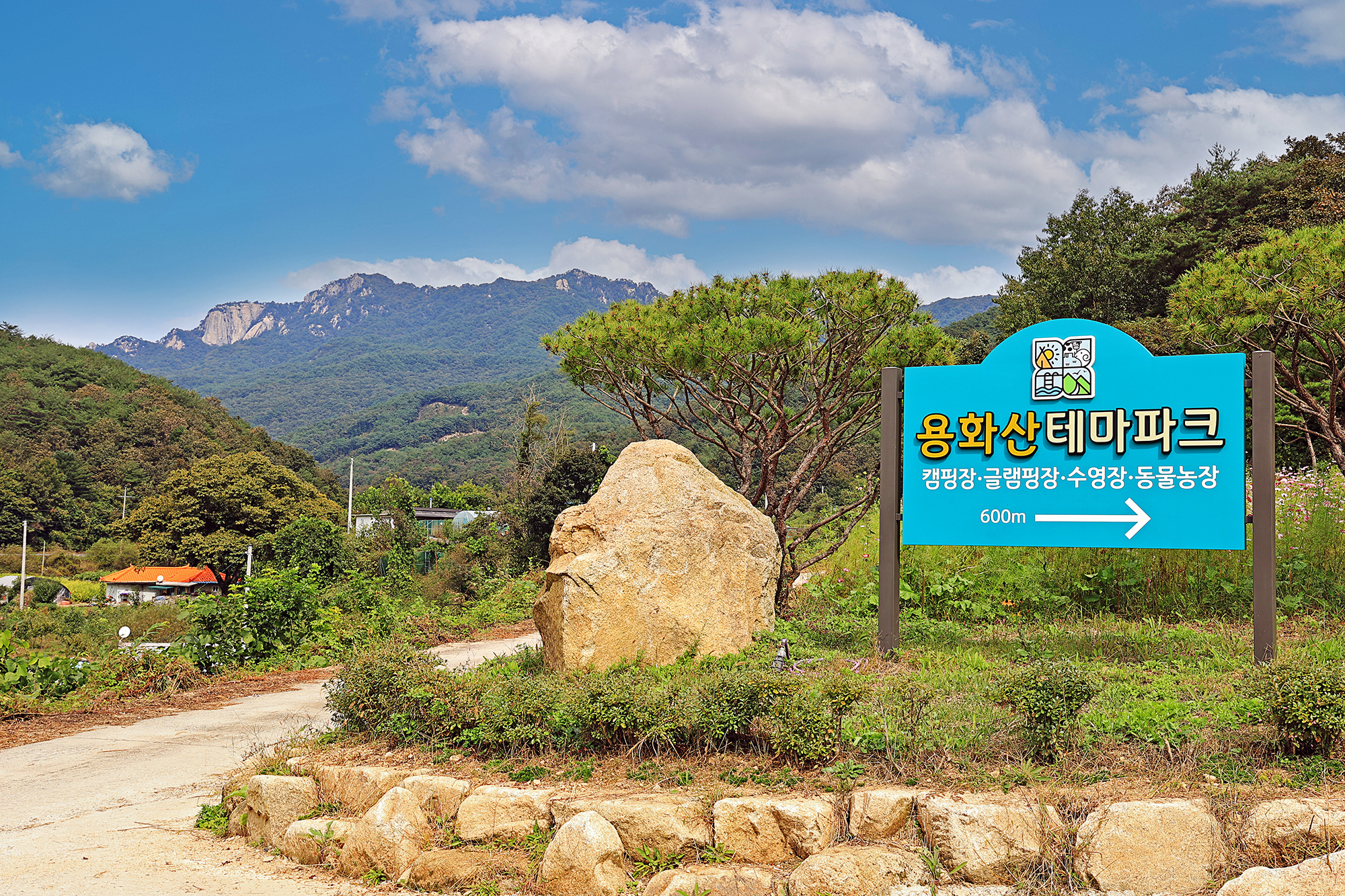 용화산테마파크 캠핑장