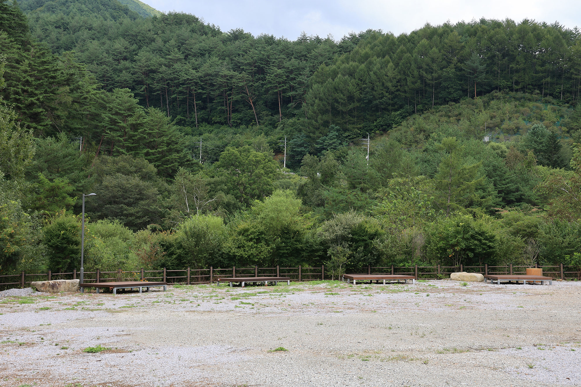 상동 장산 야영장