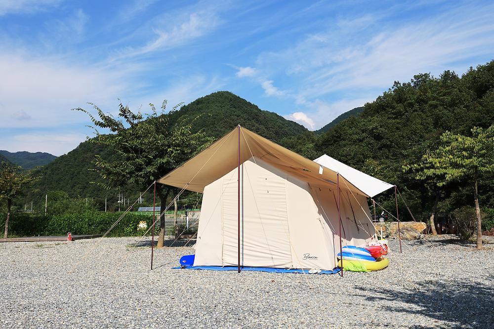 주천강 캠핑장