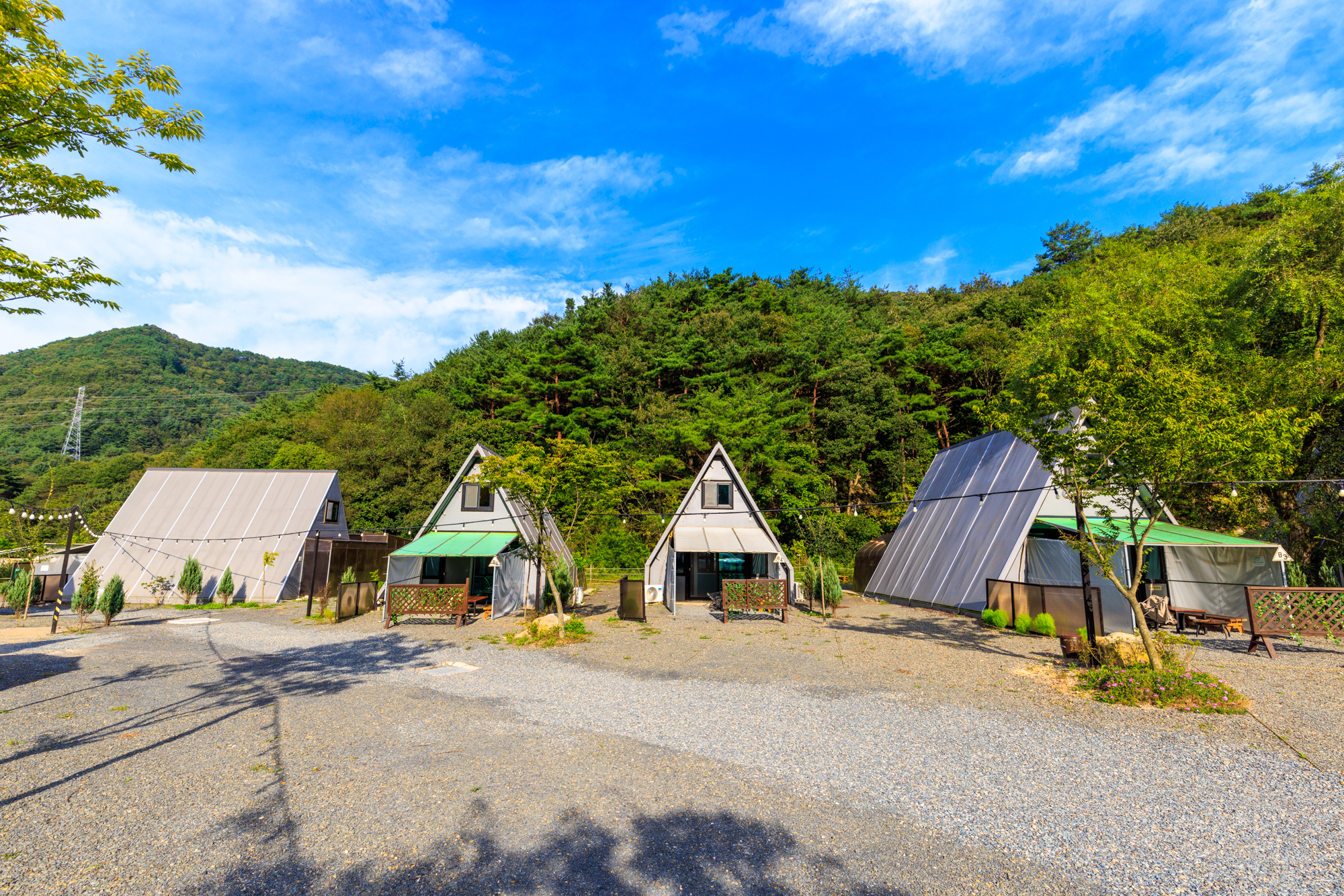 세모 풀빌라 글램핑장