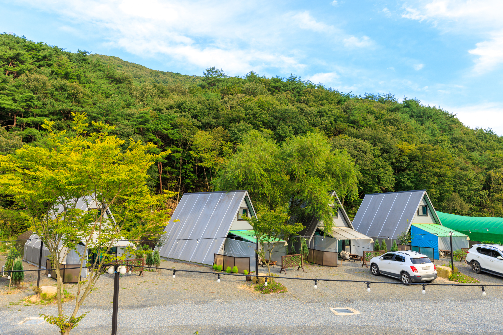 세모 풀빌라 글램핑장