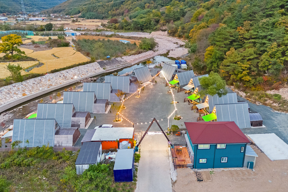 세모 풀빌라 글램핑장