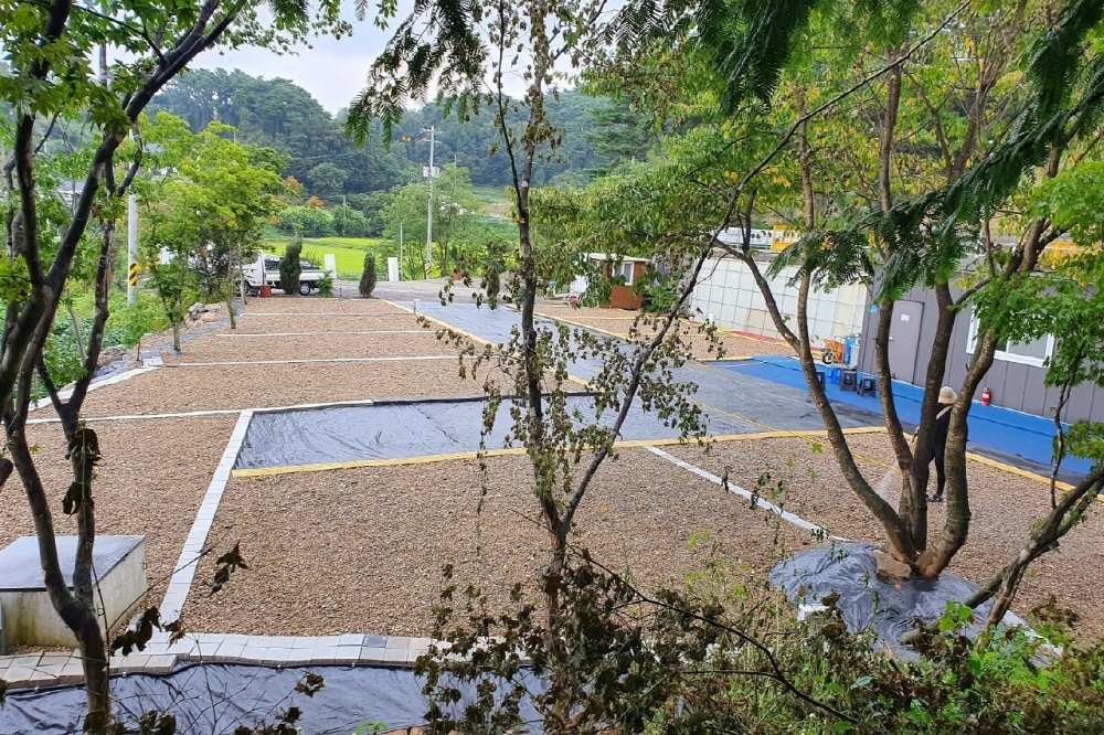 더힐링식물원 야영장