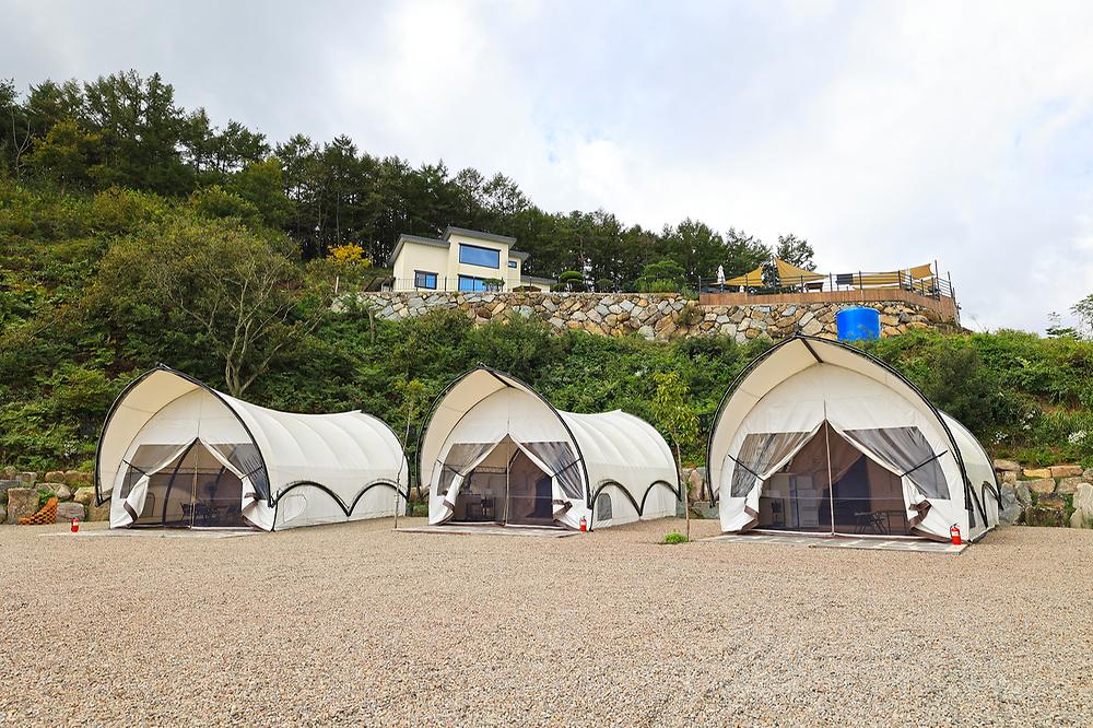 합천 머물당 글램핑