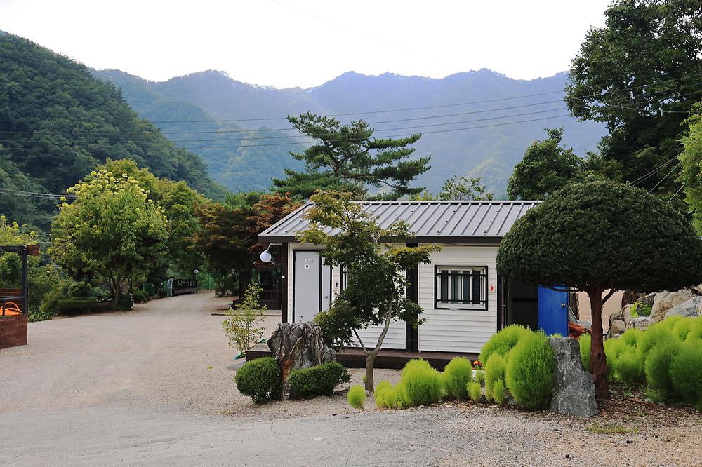 내린천 글램핑