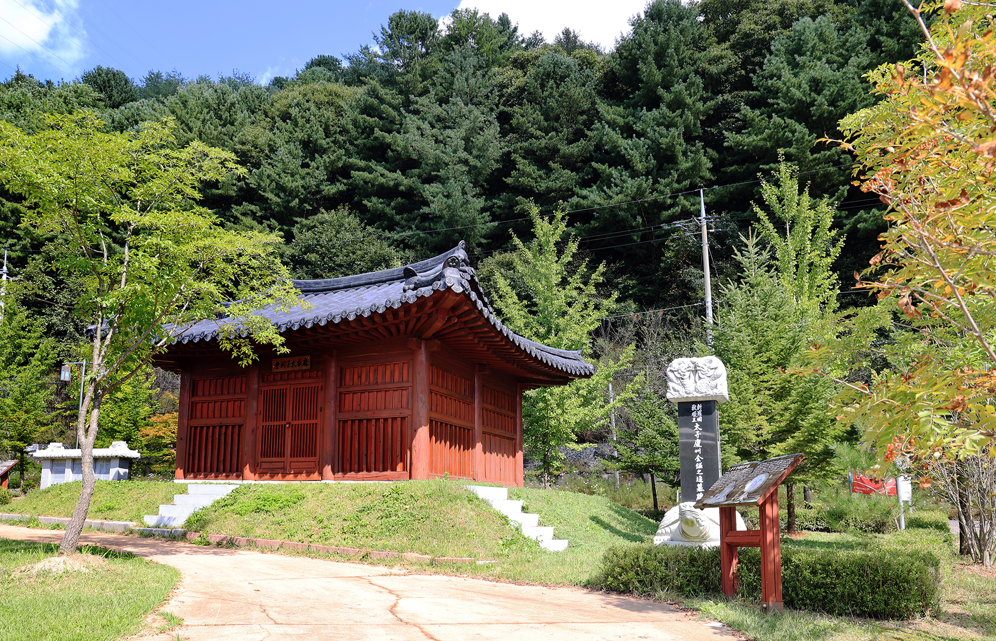 마의태자용소마을캠핑장