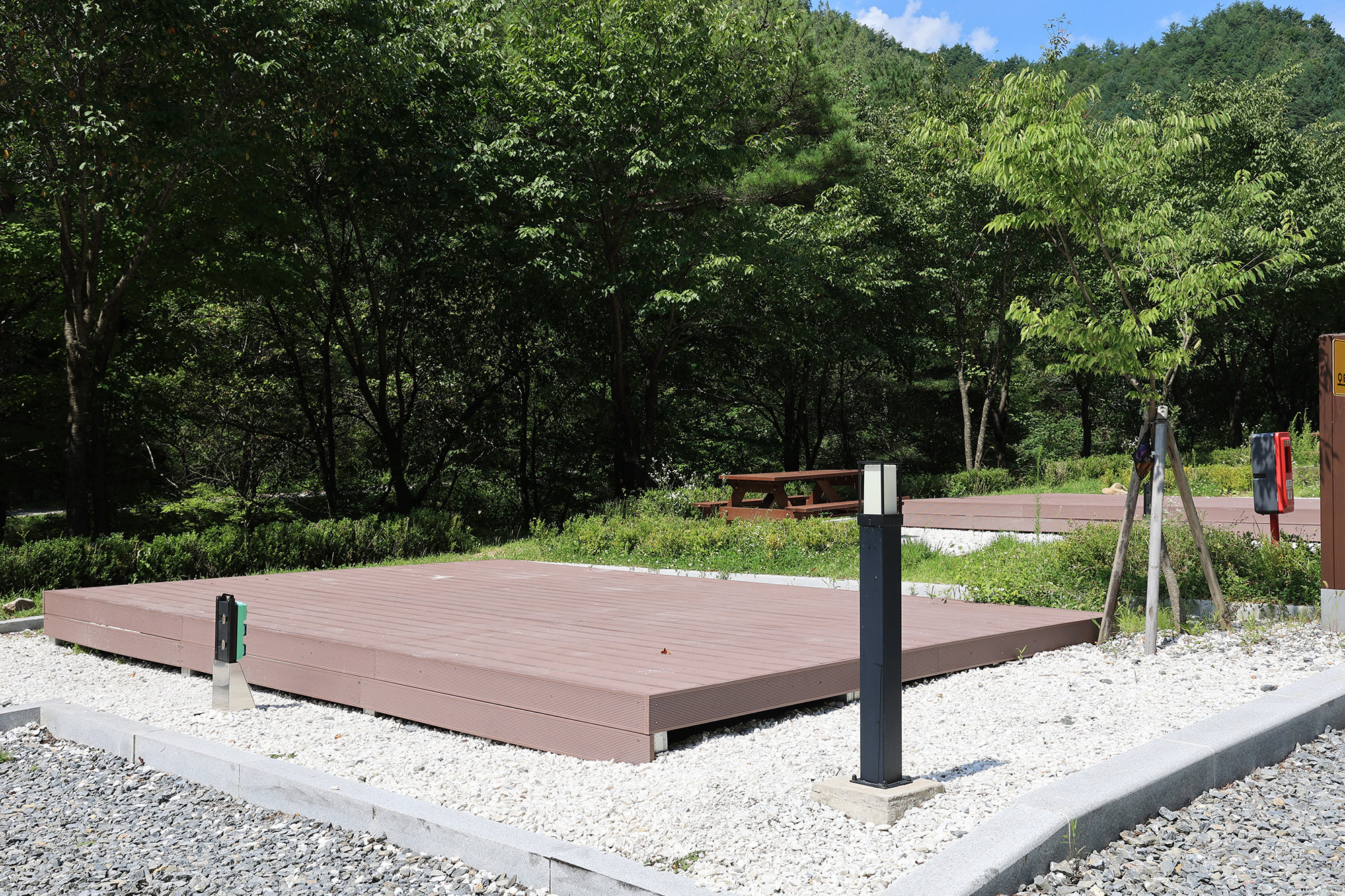 태백고원자연휴양림 자동차야영장