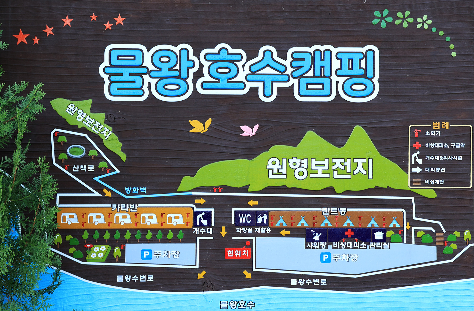 물왕호수캠핑