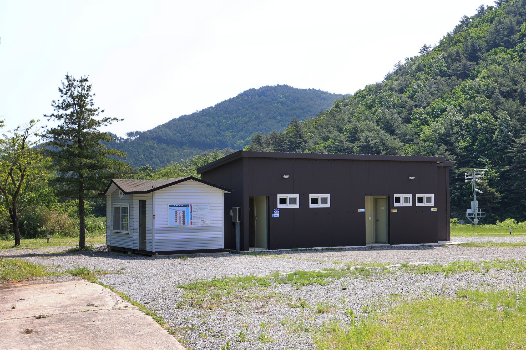 밴프 야영장