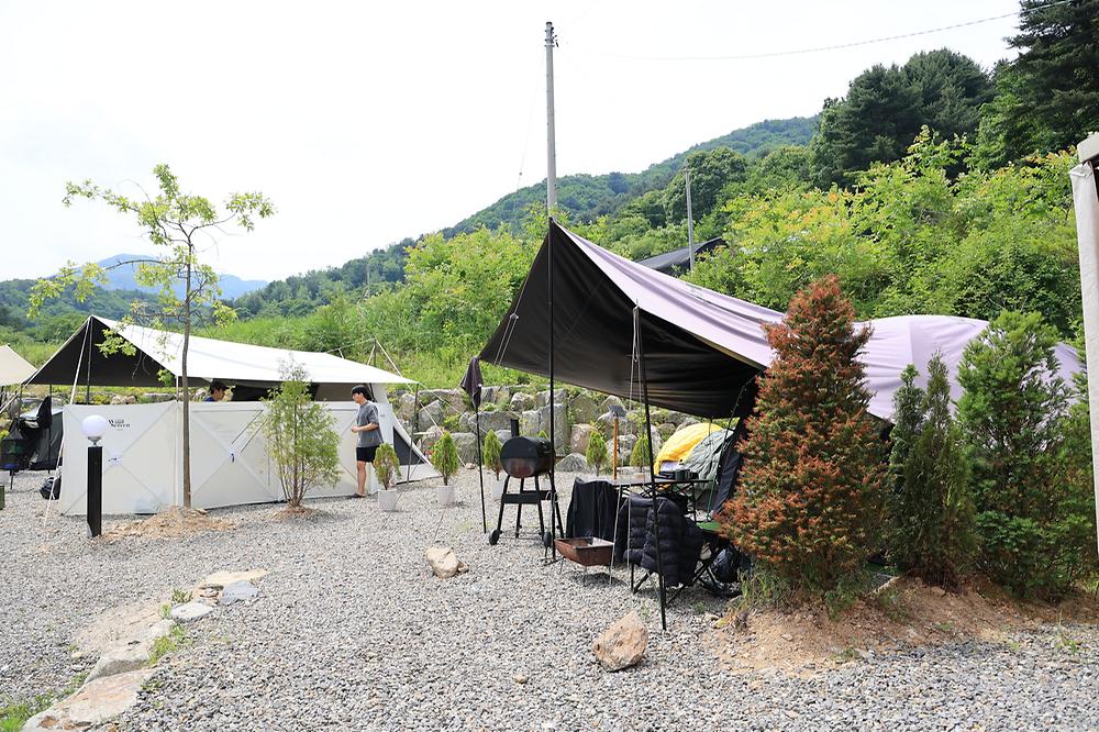 명달 야영장