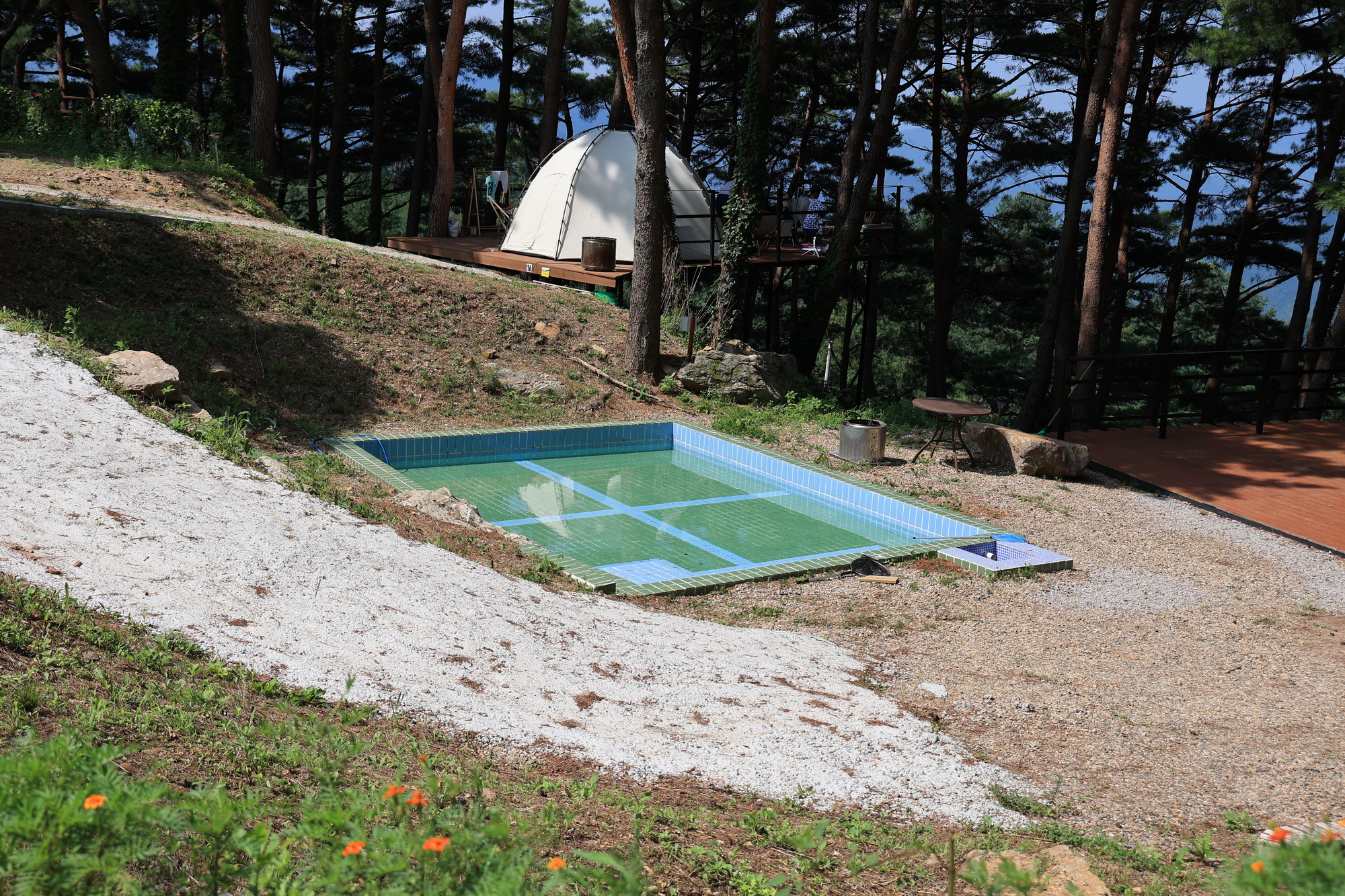 구름품은 캠핑장