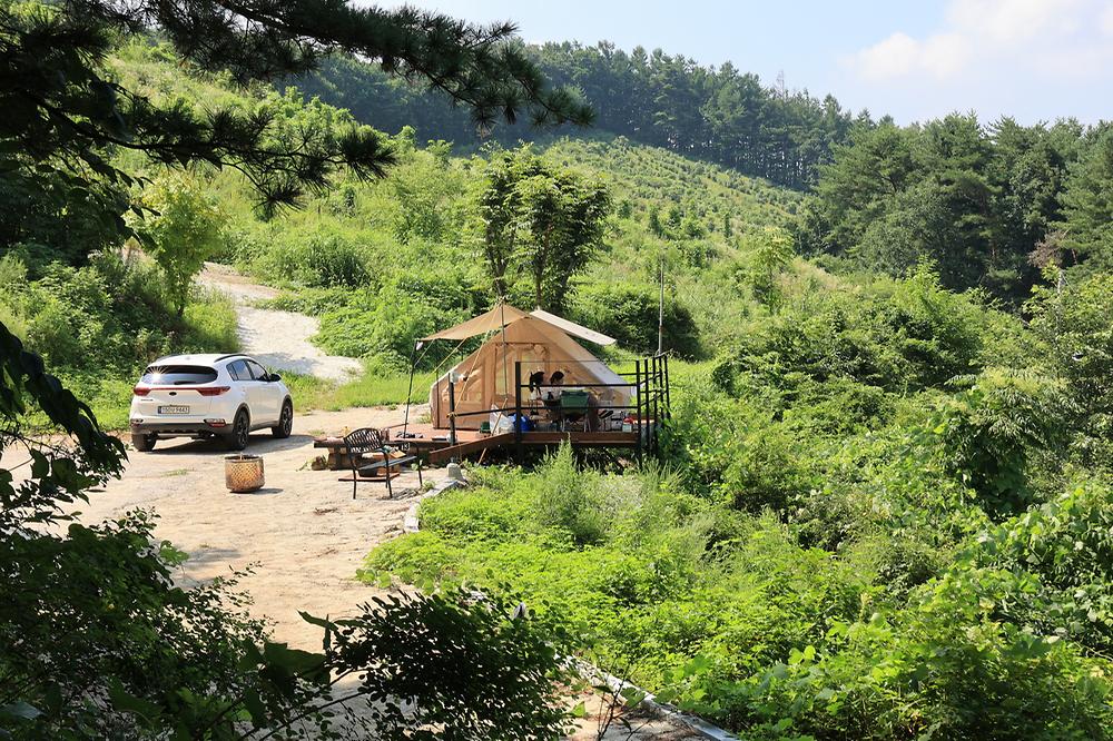 구름품은 캠핑장