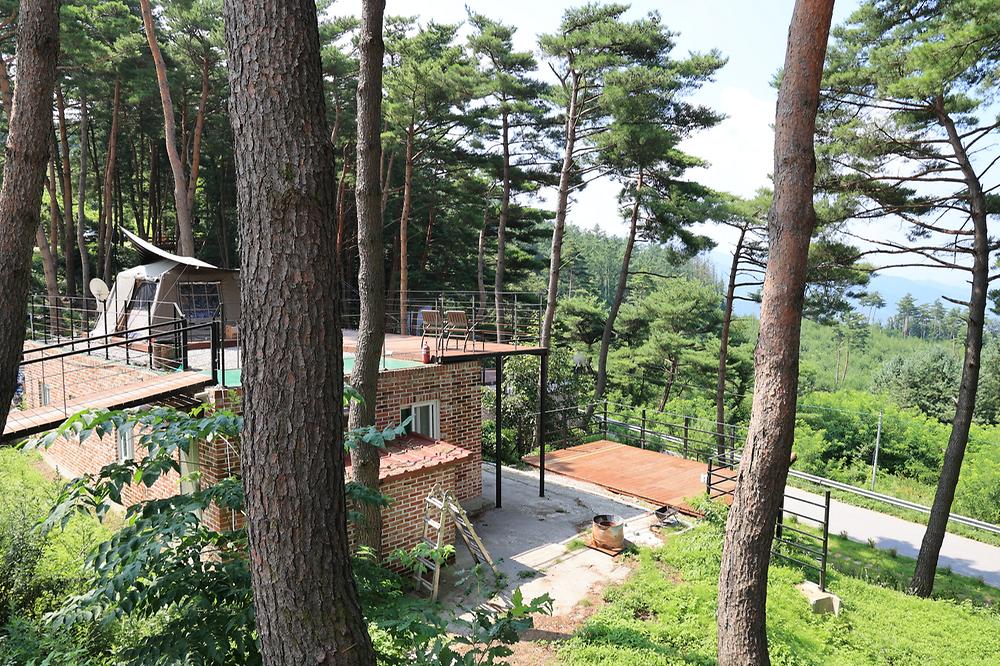 구름품은 캠핑장