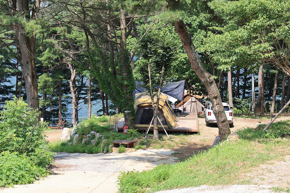 구름품은 캠핑장