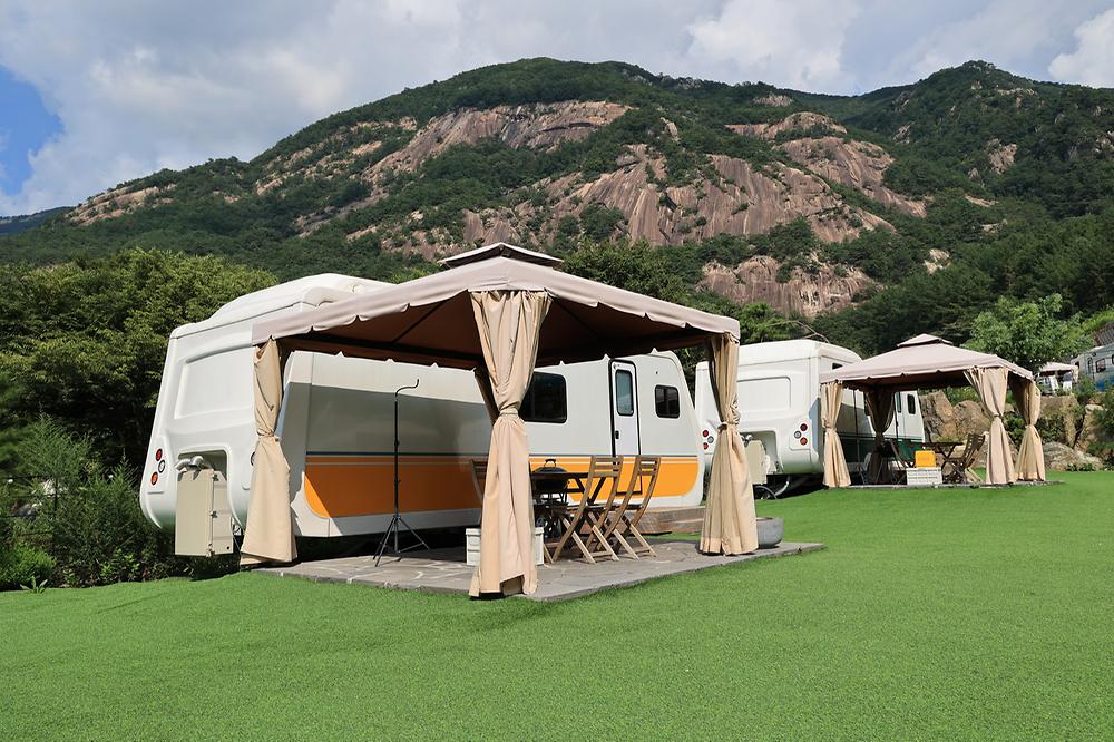 산정호수 마루글램핑 카라반