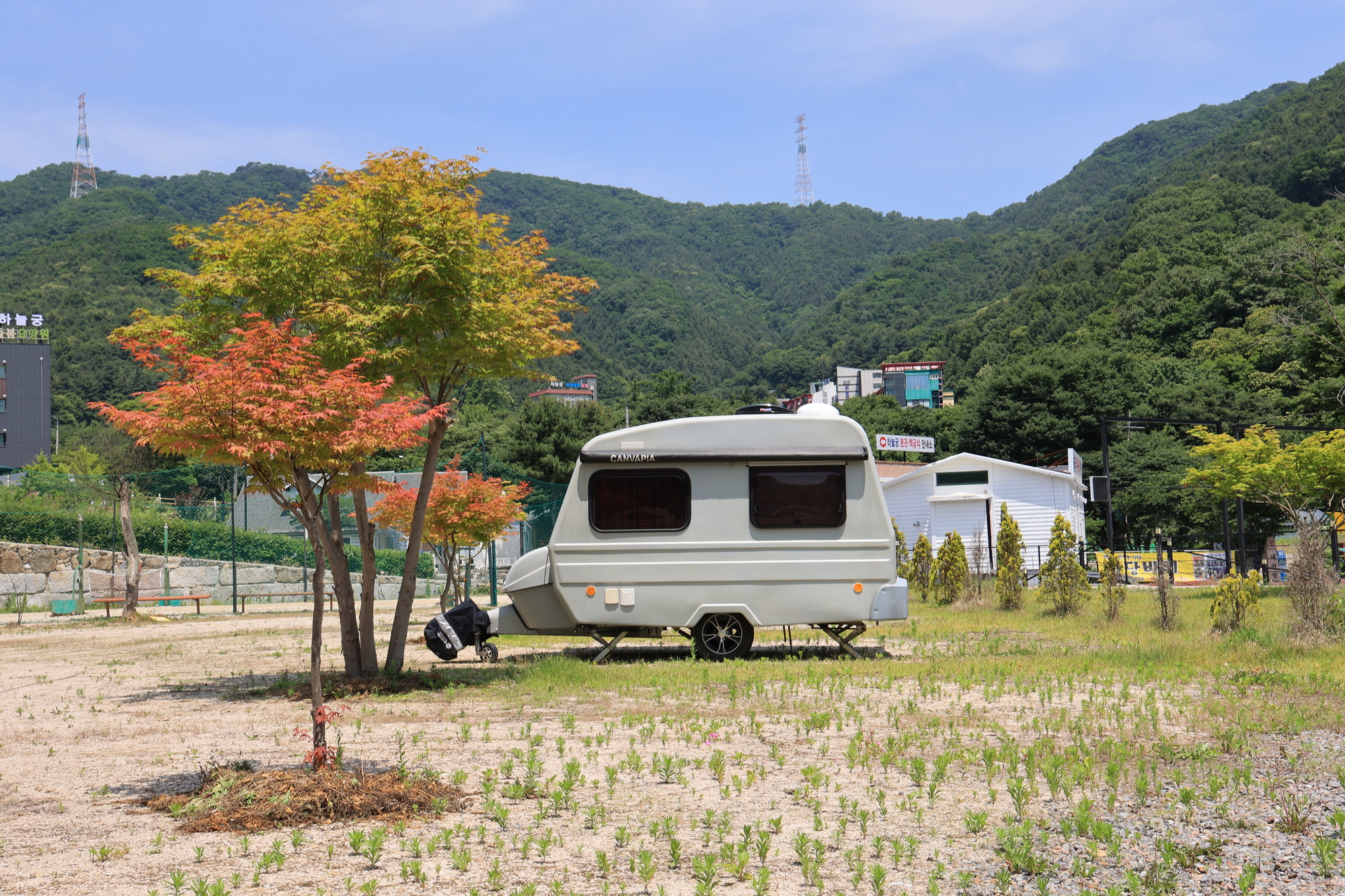 하늘궁 개명연수원 캠핑장