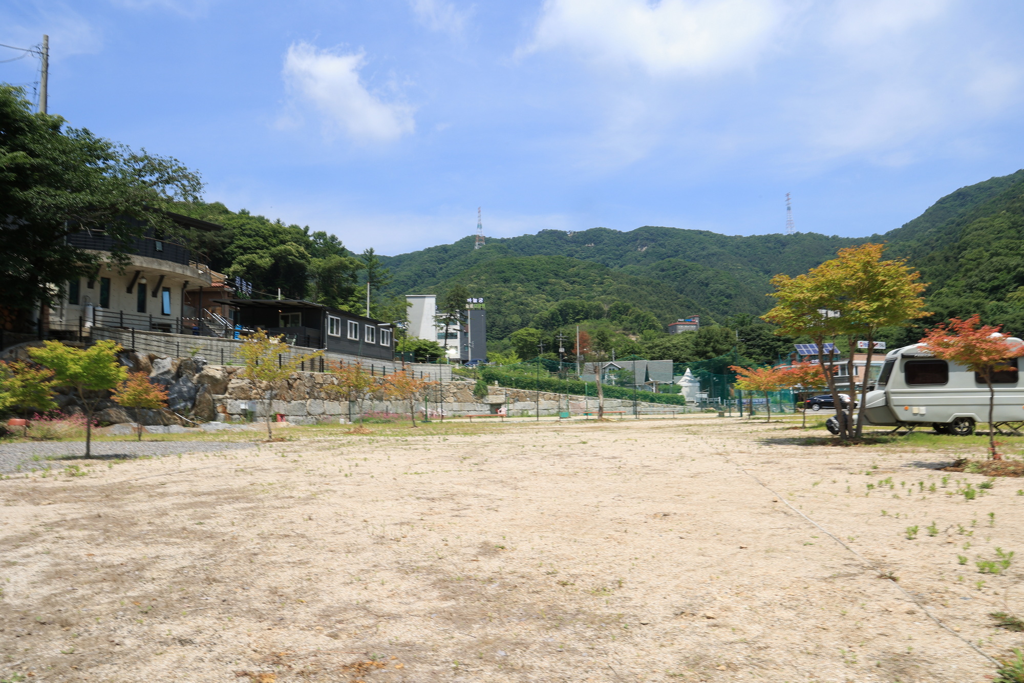 하늘궁 개명연수원 캠핑장