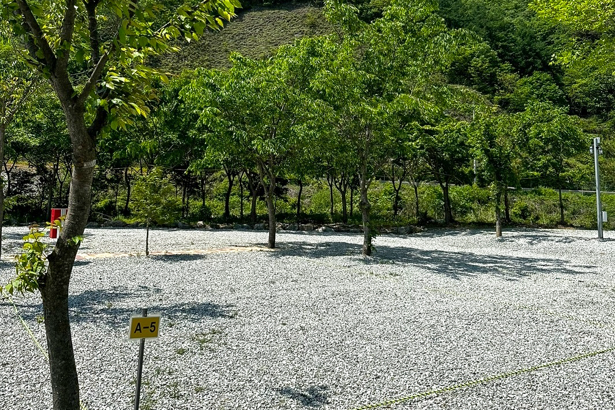 황토하우스 캠핑장