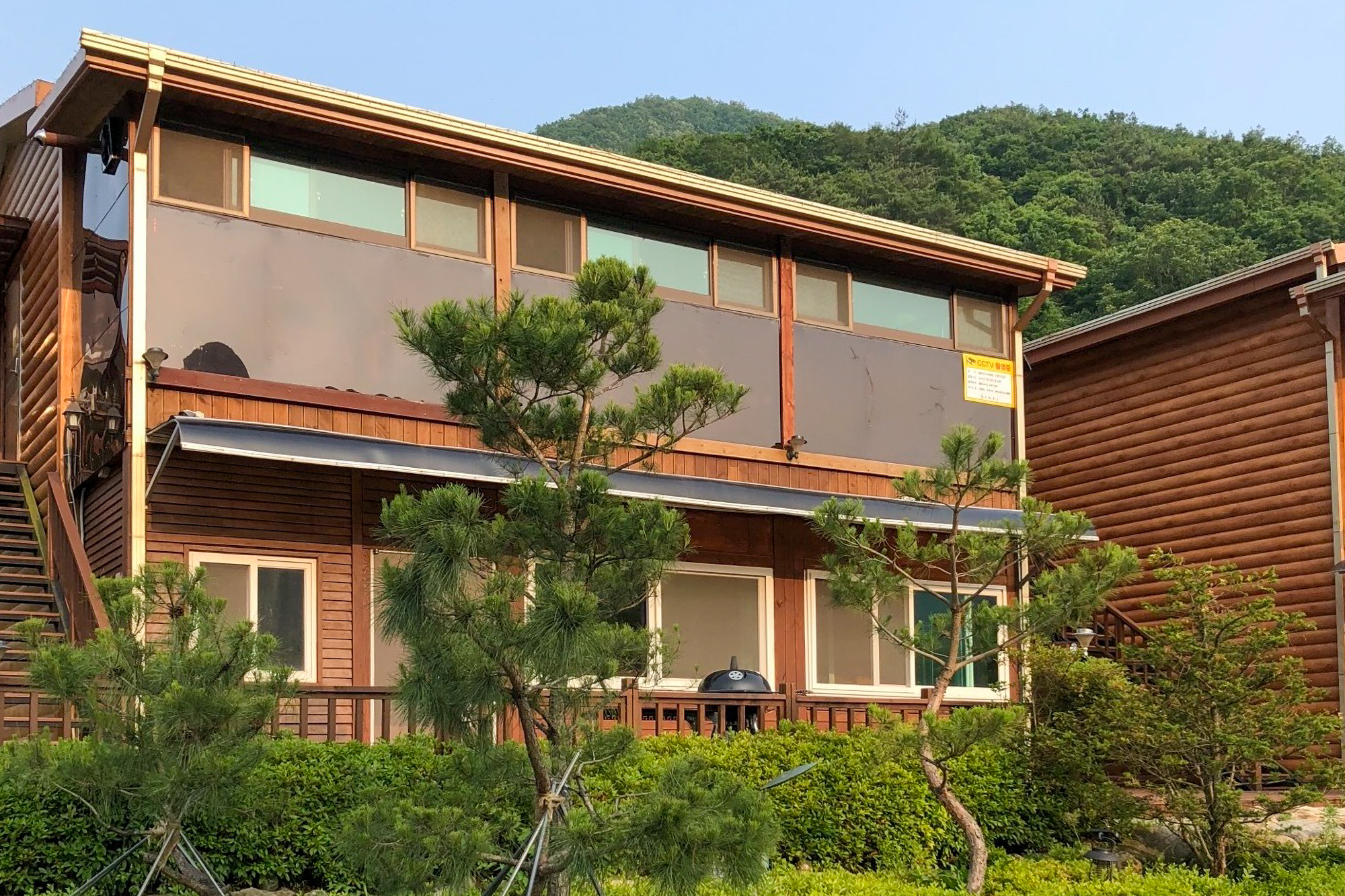 황토하우스 캠핑장