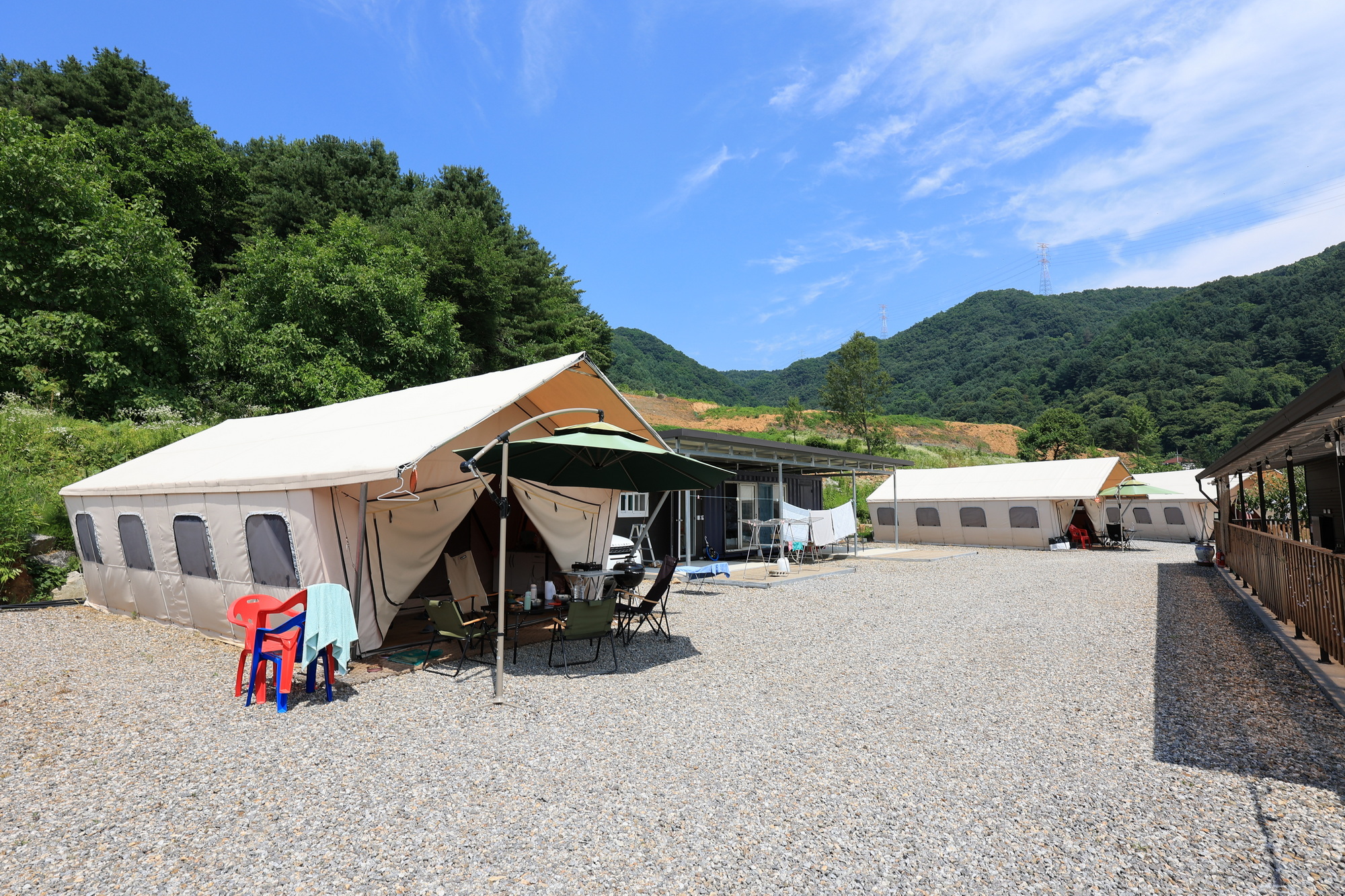 산마을글램핑