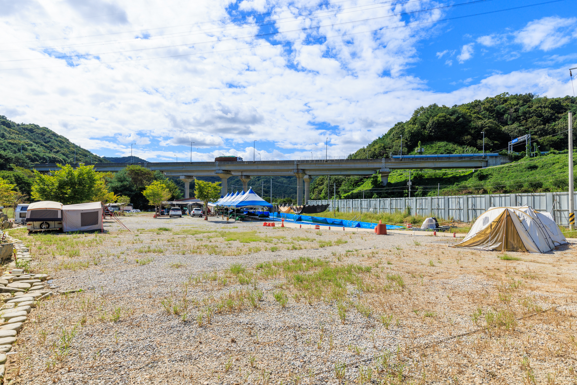 전주 아중호수 캠핑장