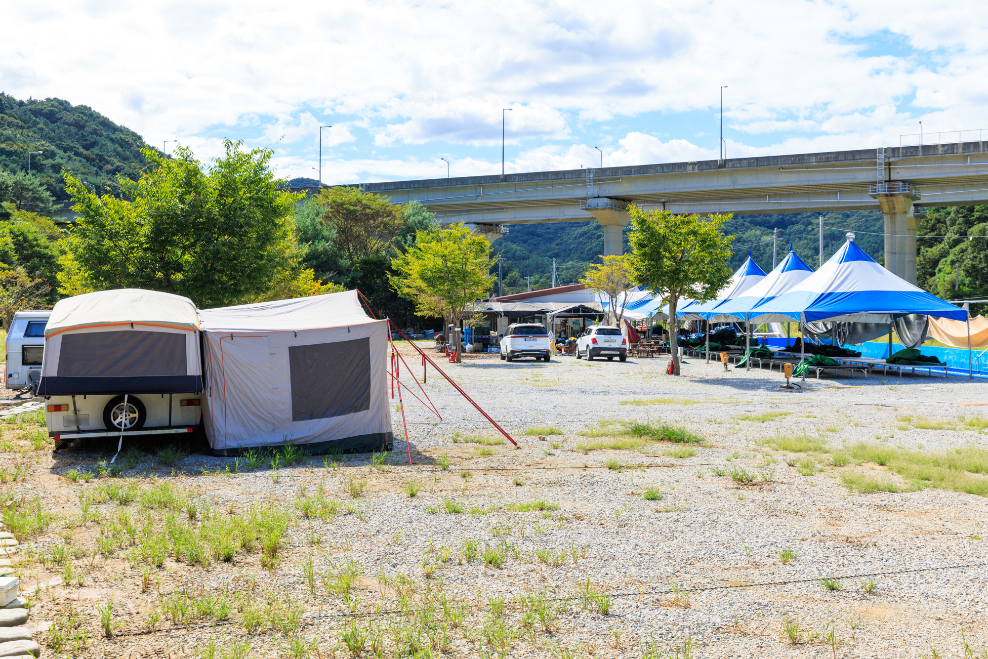 전주 아중호수 캠핑장