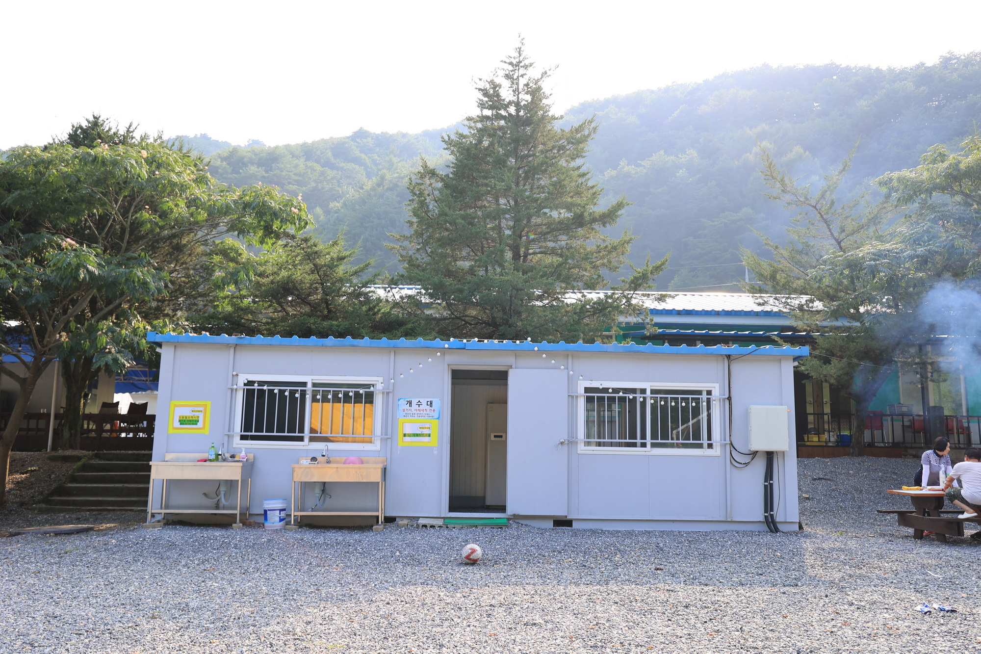 백덕산 캠핑장