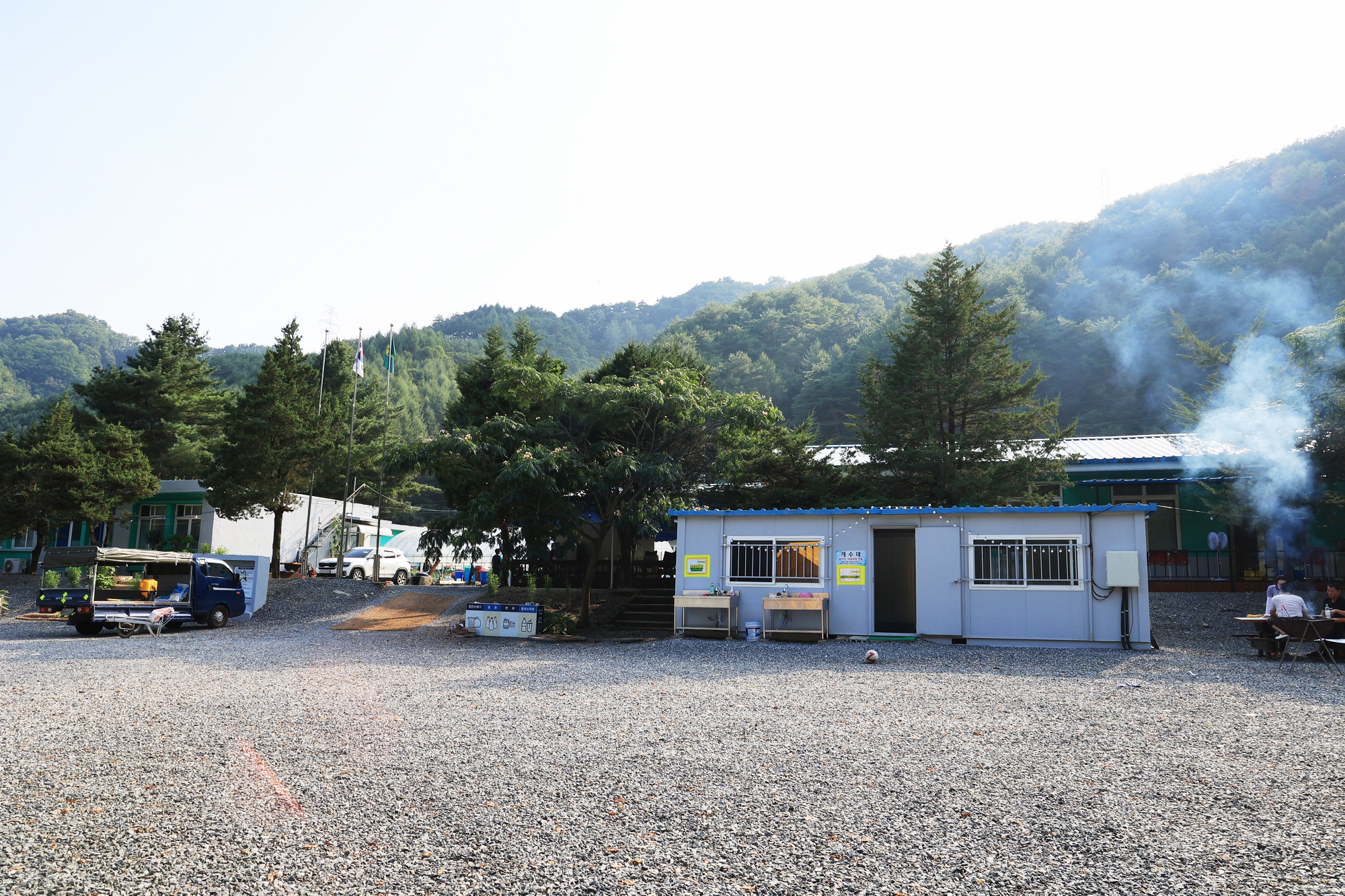 백덕산 캠핑장