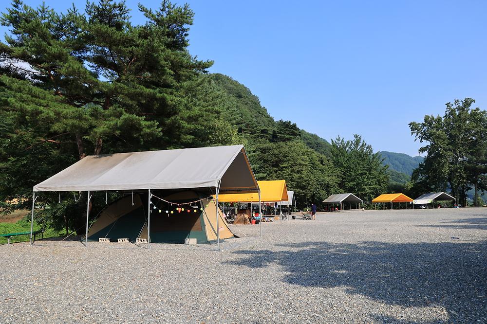백덕산 캠핑장