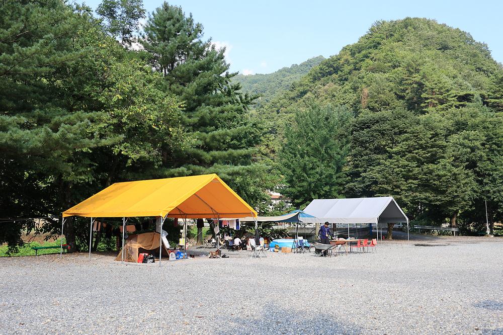 백덕산 캠핑장
