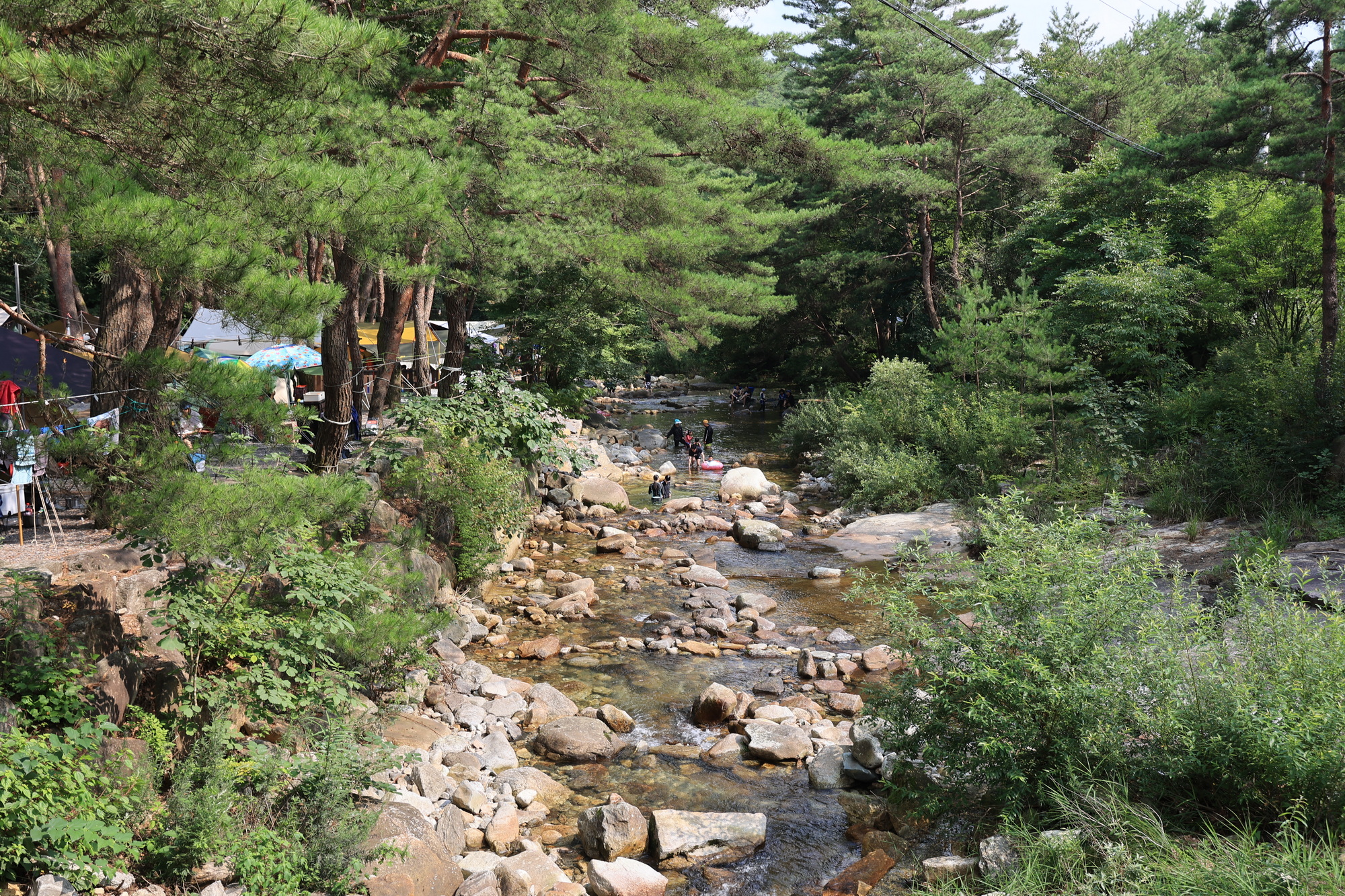 청우재 캠핑장