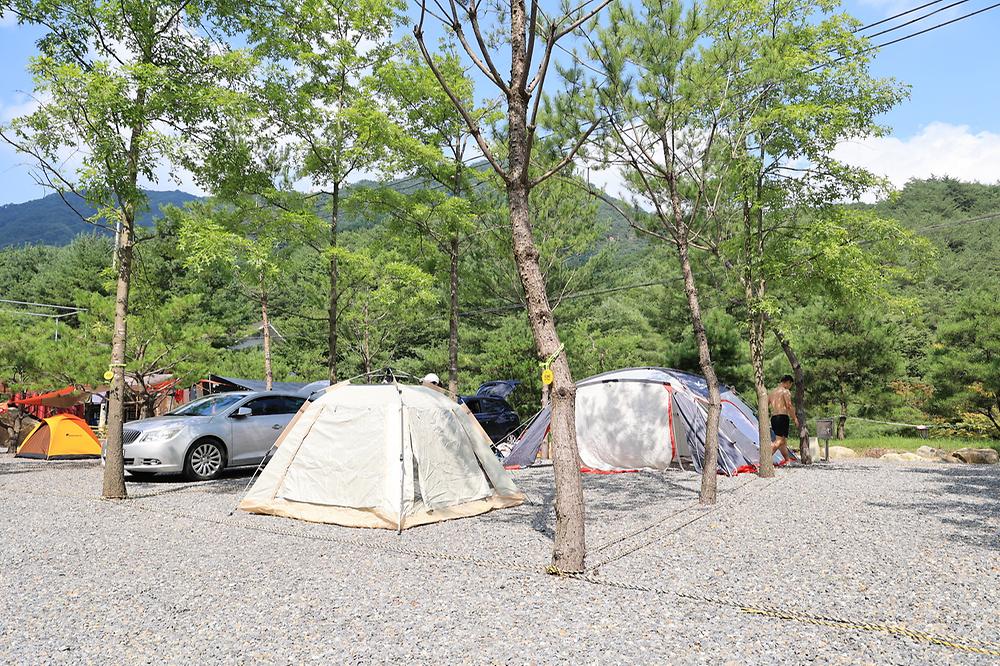 청우재 캠핑장
