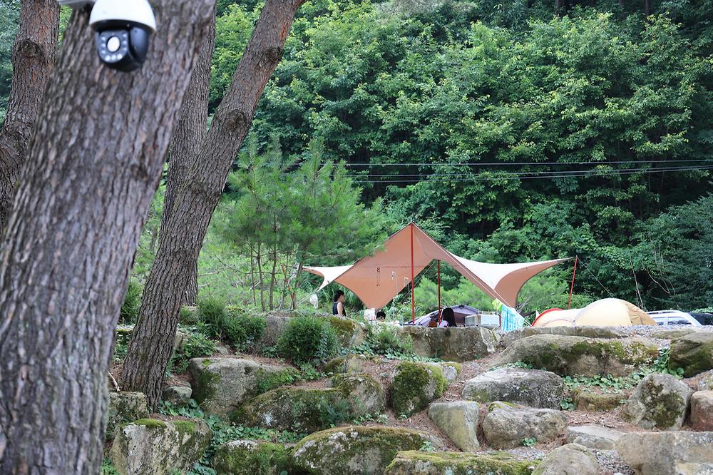 청우재 캠핑장
