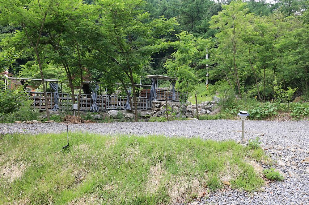 유명산 계곡 캠핑장