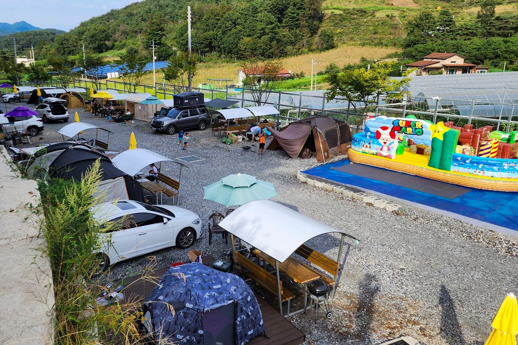 오로라 캠핑장