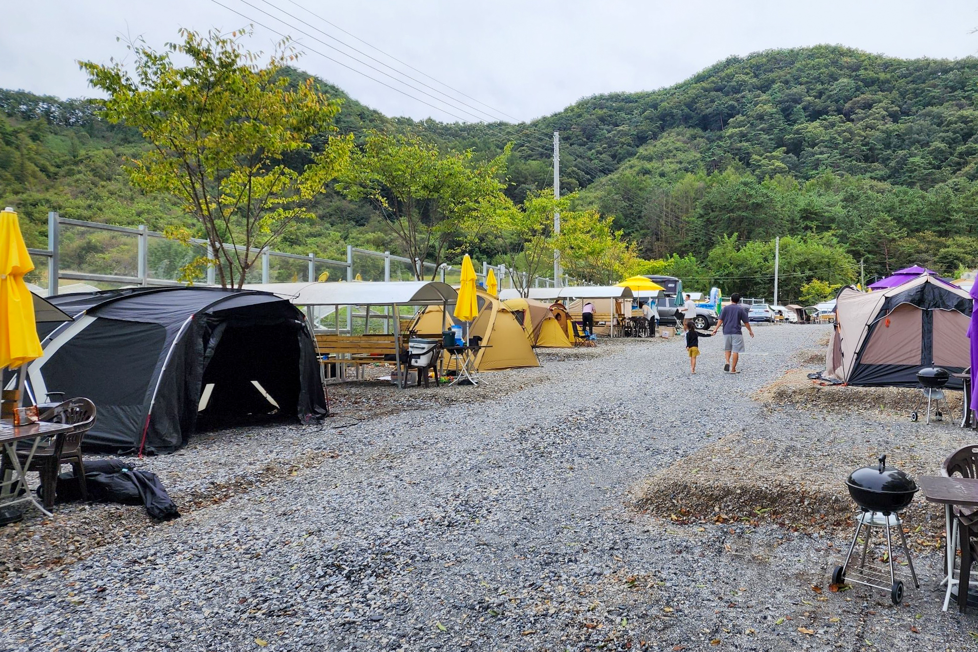 오로라 캠핑장