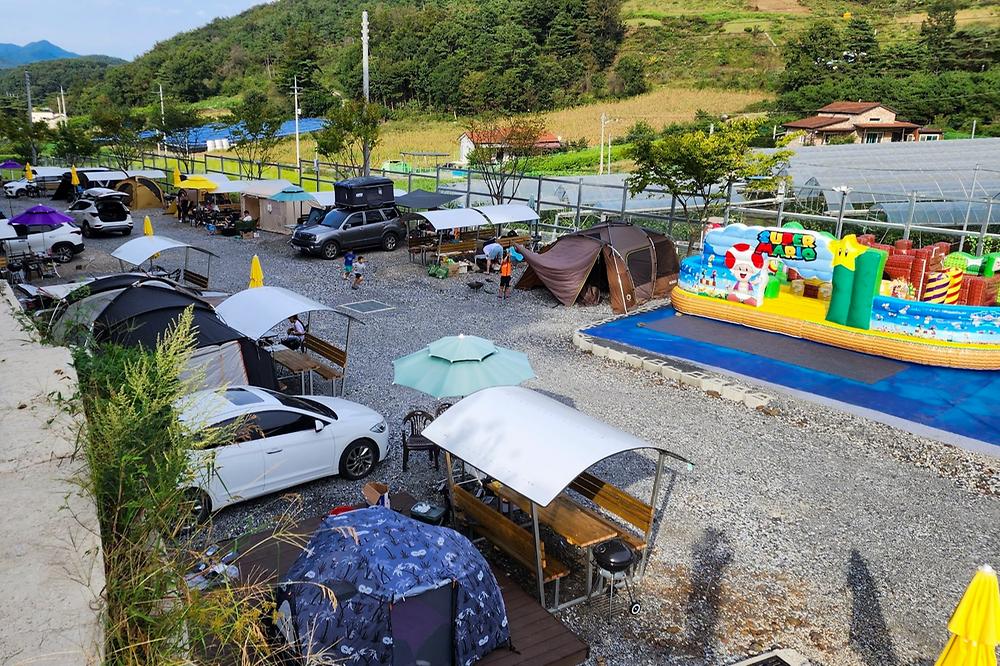 오로라 캠핑장