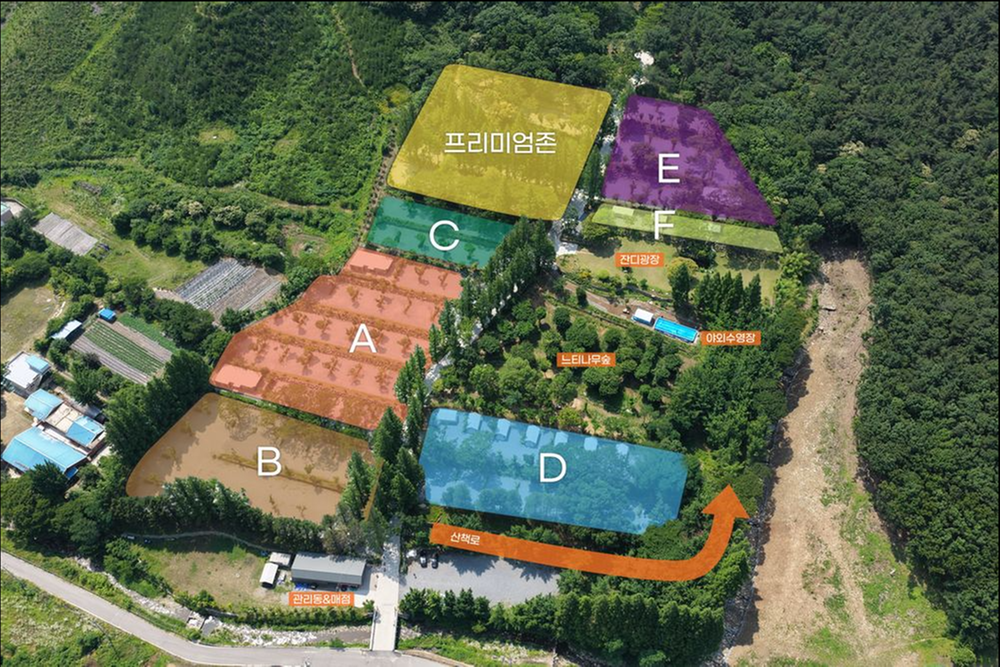 (주)스노우라인캠핑빌리지
