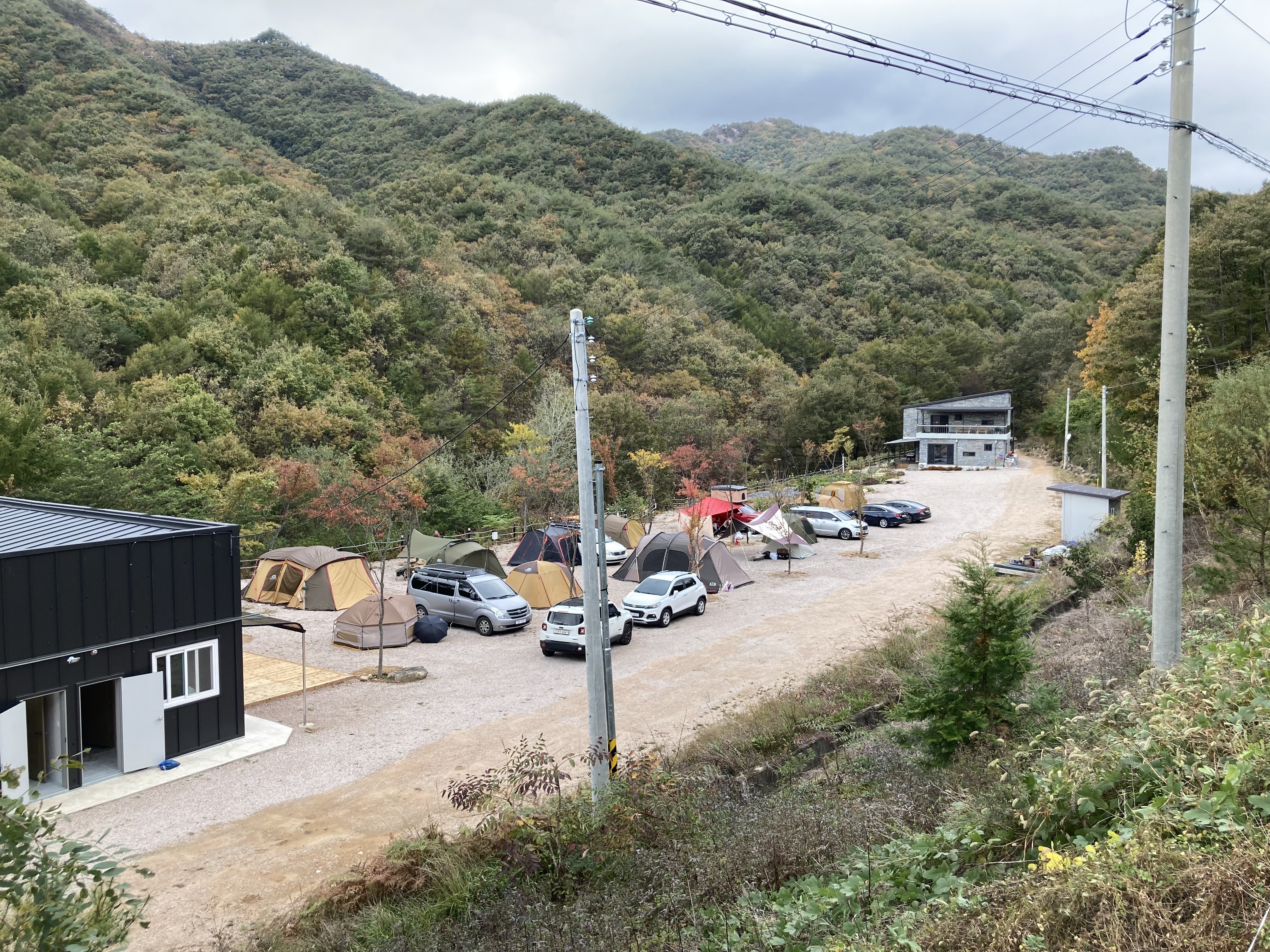 문장대 사계절캠핑장