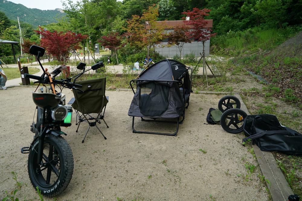 북한산 사기막야영장